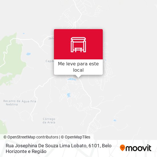 Rua Josephina De Souza Lima Lobato, 6101 mapa