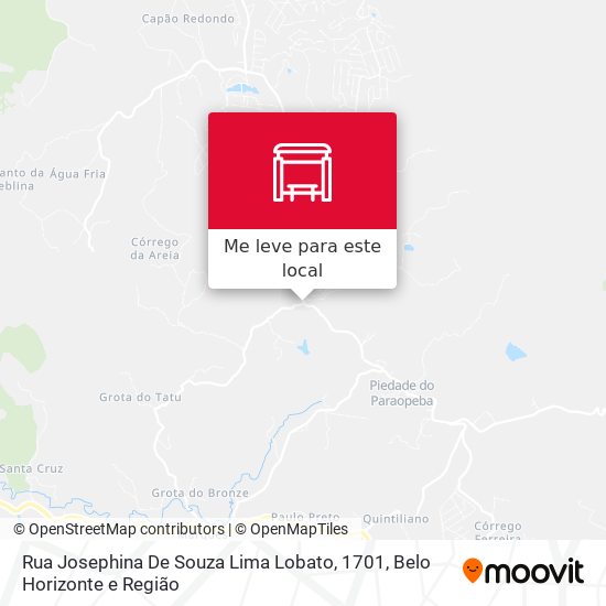 Rua Josephina De Souza Lima Lobato, 1701 mapa