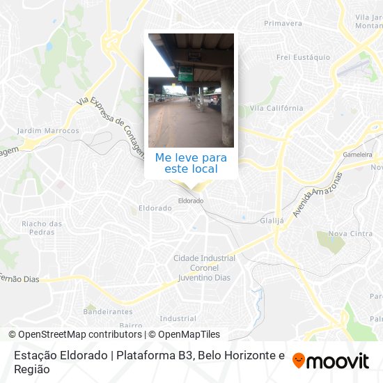 Estação Eldorado | Plataforma B3 mapa