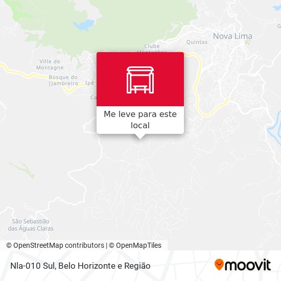 Nla-010 Sul mapa