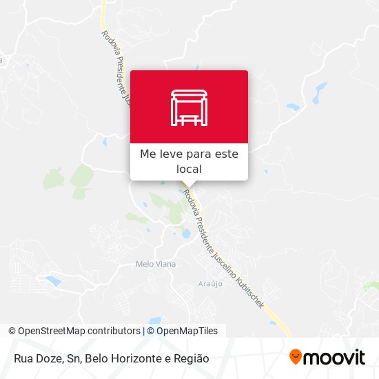 Rua Doze, Sn mapa