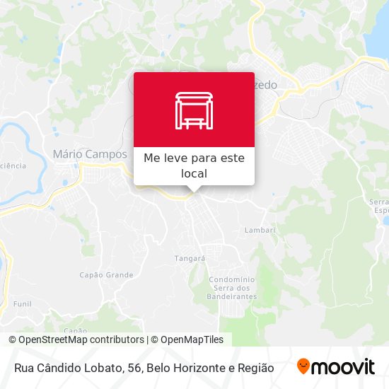 Rua Cândido Lobato, 56 mapa