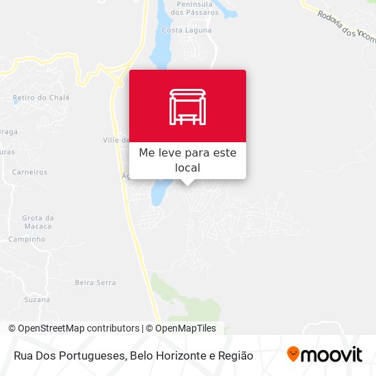 Rua Dos Portugueses mapa