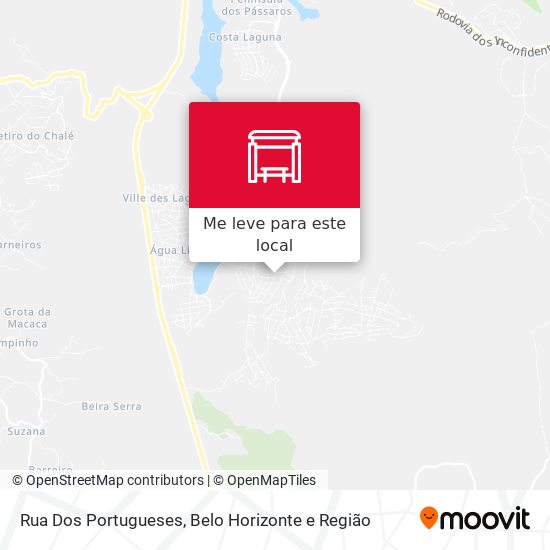 Rua Dos Portugueses mapa