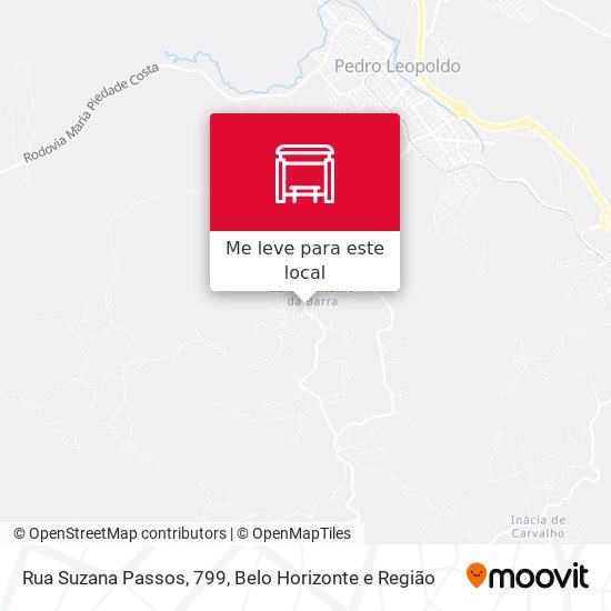 Rua Suzana Passos, 799 mapa