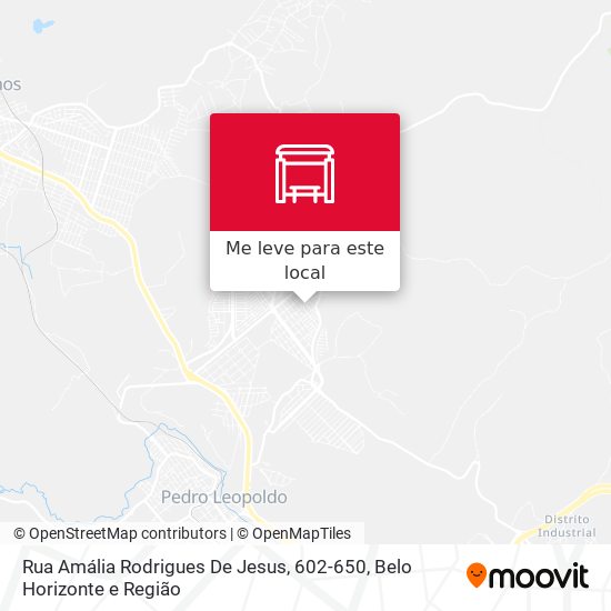 Rua Amália Rodrigues De Jesus, 602-650 mapa
