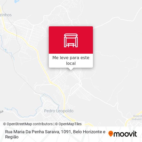 Rua Maria Da Penha Saraiva, 1091 mapa