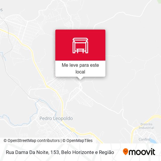 Rua Dama Da Noite, 153 mapa