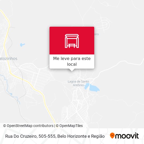 Rua Do Cruzeiro, 505-555 mapa