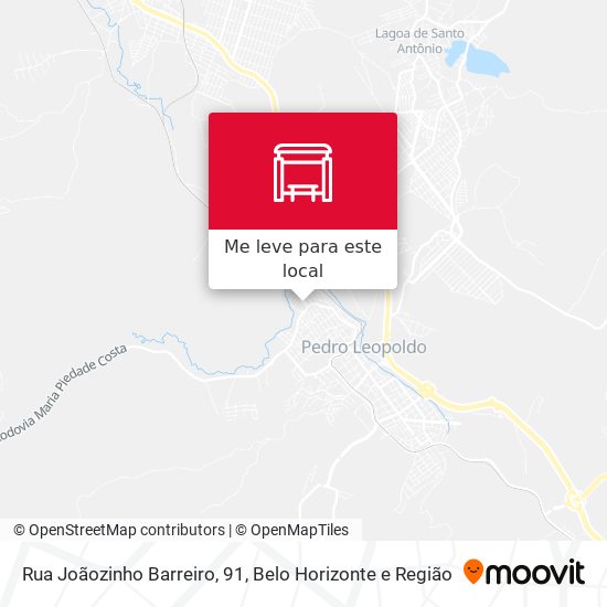 Rua Joãozinho Barreiro, 91 mapa