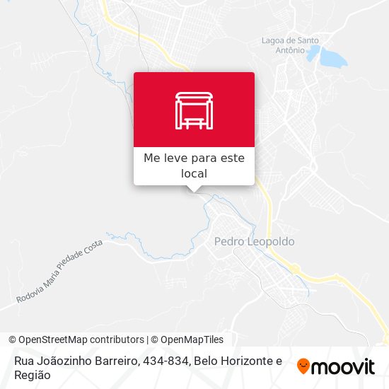 Rua Joãozinho Barreiro, 434-834 mapa