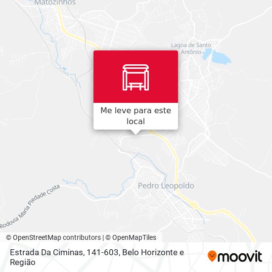 Estrada Da Ciminas, 141-603 mapa