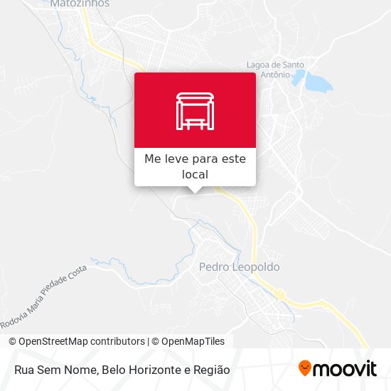 Rua Sem Nome mapa