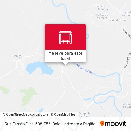 Rua Fernão Dias, 538-756 mapa