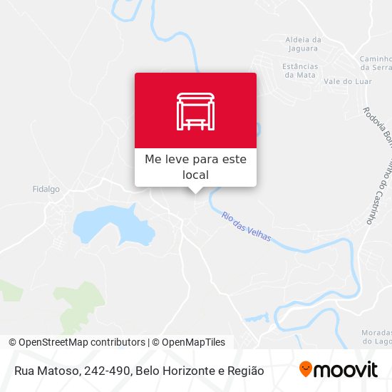 Rua Matoso, 242-490 mapa