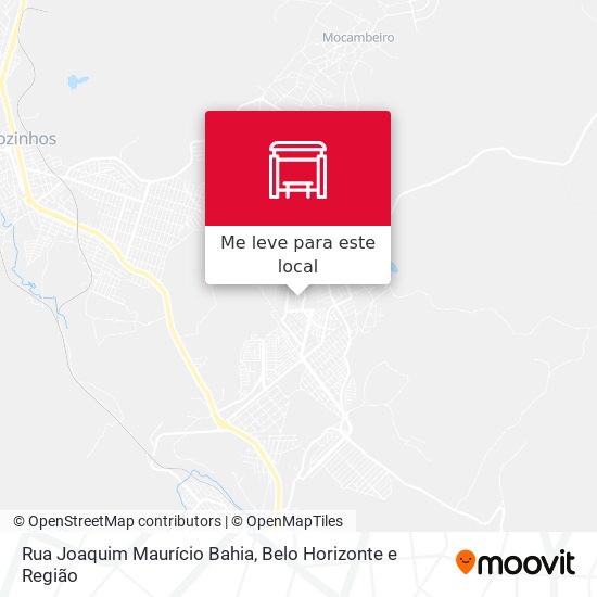 Rua Joaquim Maurício Bahia mapa
