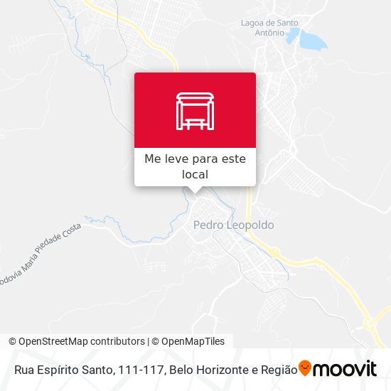 Rua Espírito Santo, 111-117 mapa