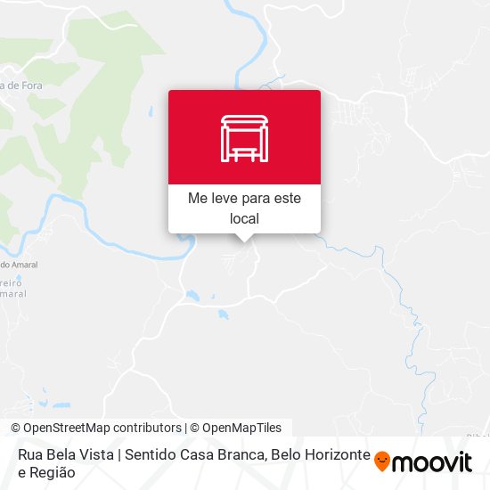 Rua Bela Vista | Sentido Casa Branca mapa