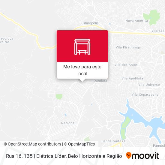 Rua 16, 135 | Elétrica Líder mapa
