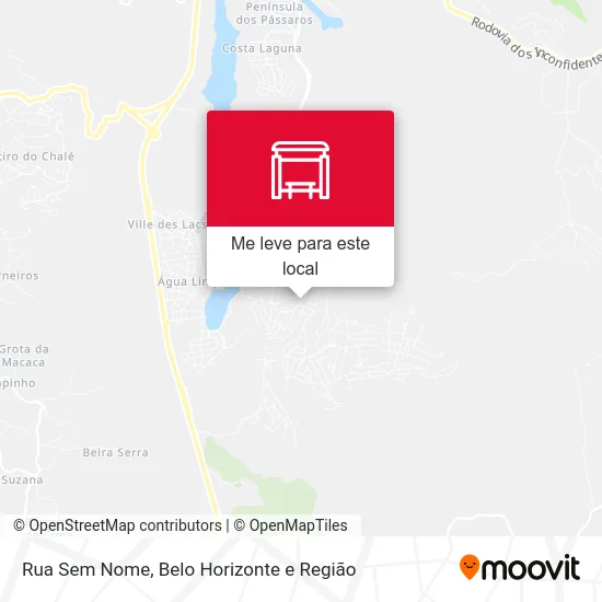 Rua Sem Nome mapa