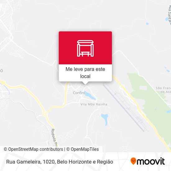 Rua Gameleira, 1020 mapa