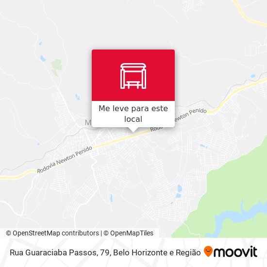 Rua Guaraciaba Passos, 79 mapa