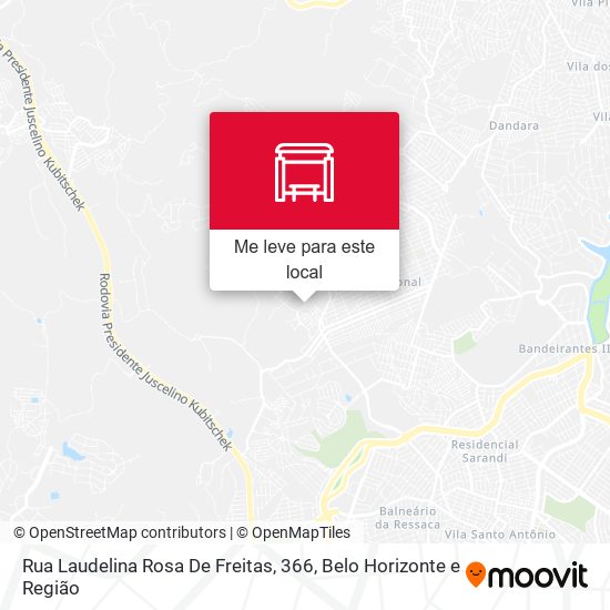 Rua Laudelina Rosa De Freitas, 366 mapa