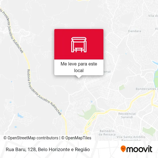 Rua Baru, 128 mapa