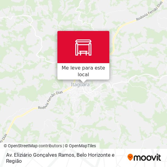 Av. Eliziário Gonçalves Ramos mapa