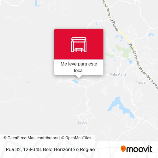 Rua 32, 128-348 mapa