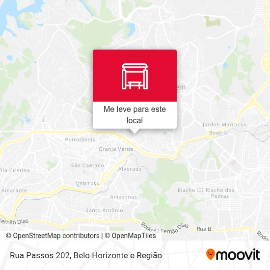 Rua Passos 202 mapa