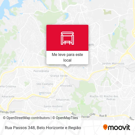 Rua Passos 348 mapa