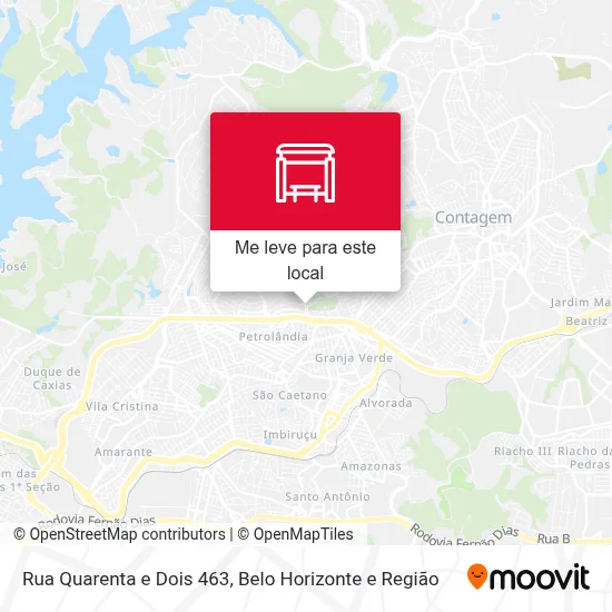 Rua Quarenta e Dois 463 mapa