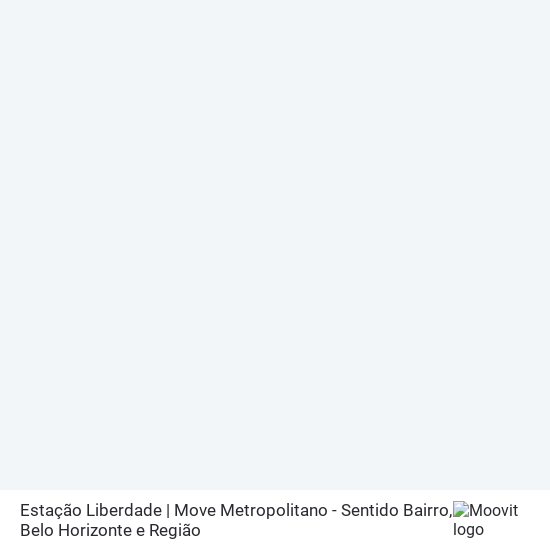Estação Liberdade | Move Metropolitano - Sentido Bairro mapa
