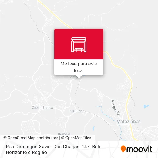 Rua Domingos Xavier Das Chagas, 147 mapa