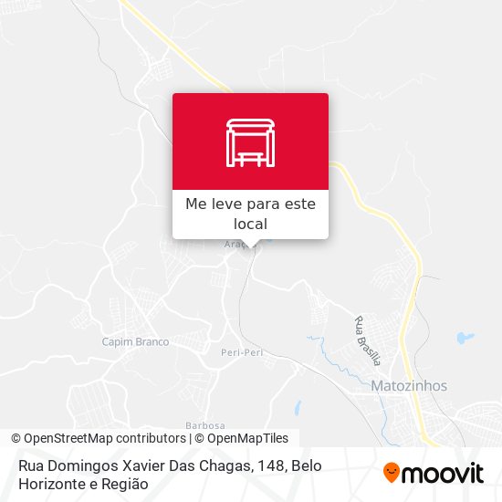 Rua Domingos Xavier Das Chagas, 148 mapa