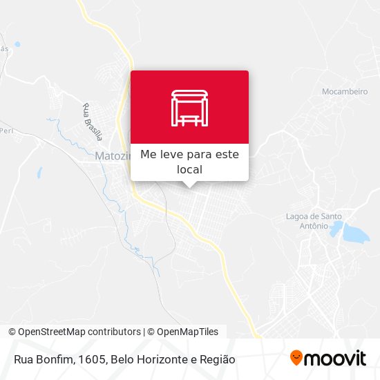 Rua Bonfim, 1605 mapa