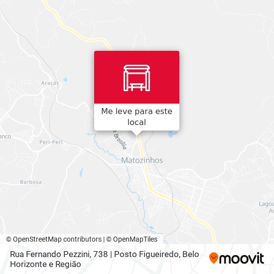 Rua Fernando Pezzini, 738 | Posto Figueiredo mapa