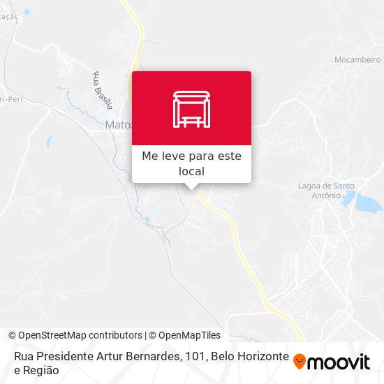 Rua Presidente Artur Bernardes, 101 mapa