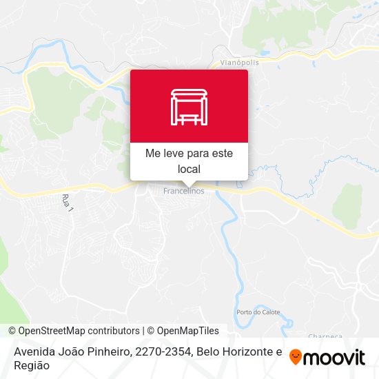 Avenida João Pinheiro, 2270-2354 mapa