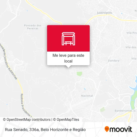 Rua Senado, 336a mapa