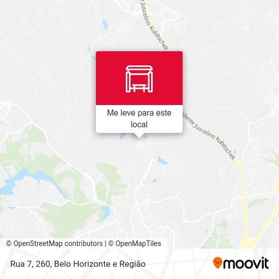 Rua 7, 260 mapa