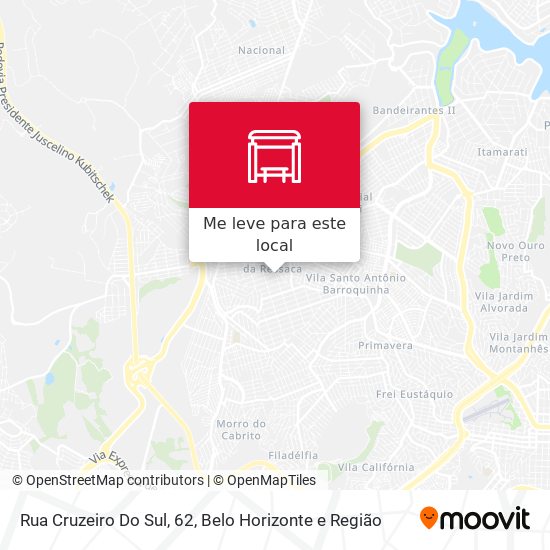 Rua Cruzeiro Do Sul, 62 mapa