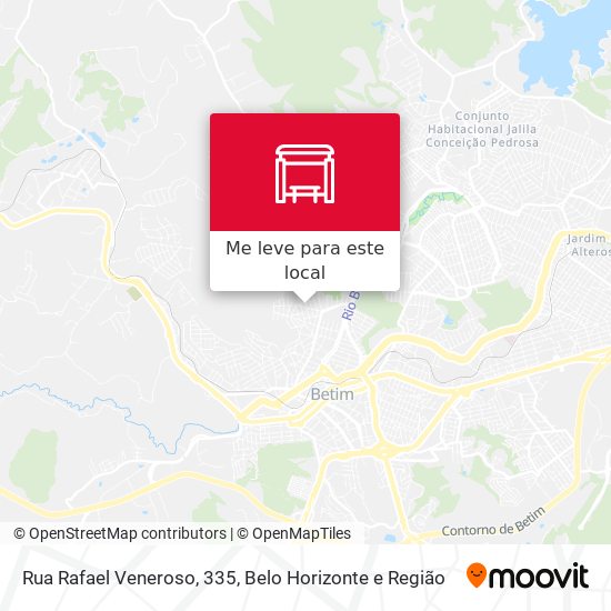 Rua Rafael Veneroso, 335 mapa