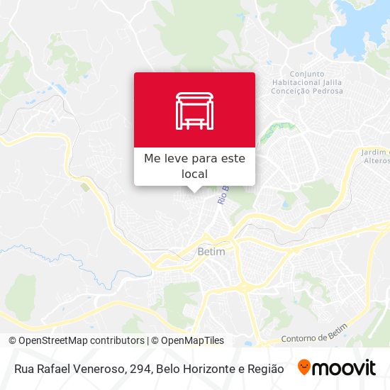 Rua Rafael Veneroso, 294 mapa