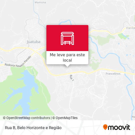 Rua B mapa