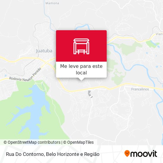 Rua Do Contorno mapa