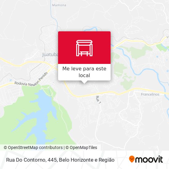 Rua Do Contorno, 445 mapa