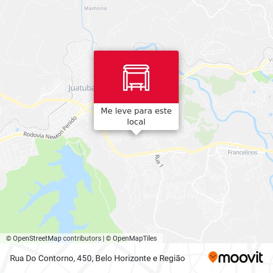 Rua Do Contorno, 450 mapa