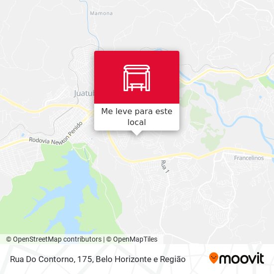 Rua Do Contorno, 175 mapa